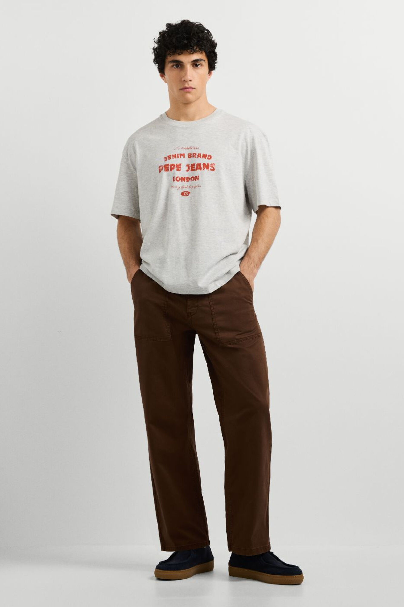 Pepe Jeans T-shirt de manga curta com estampado gr&aacute;fico