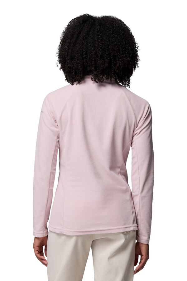 Columbia Forro polar com meio fecho-&eacute;clair rosa
