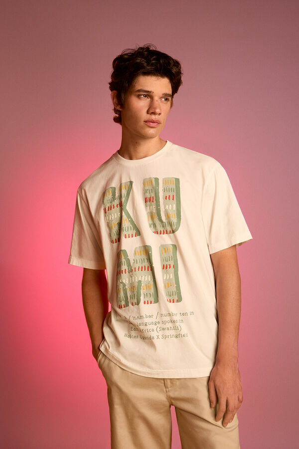 Springfield Uganda Babies Project T-shirt beige