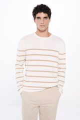 Springfield Camisola riscas estampado