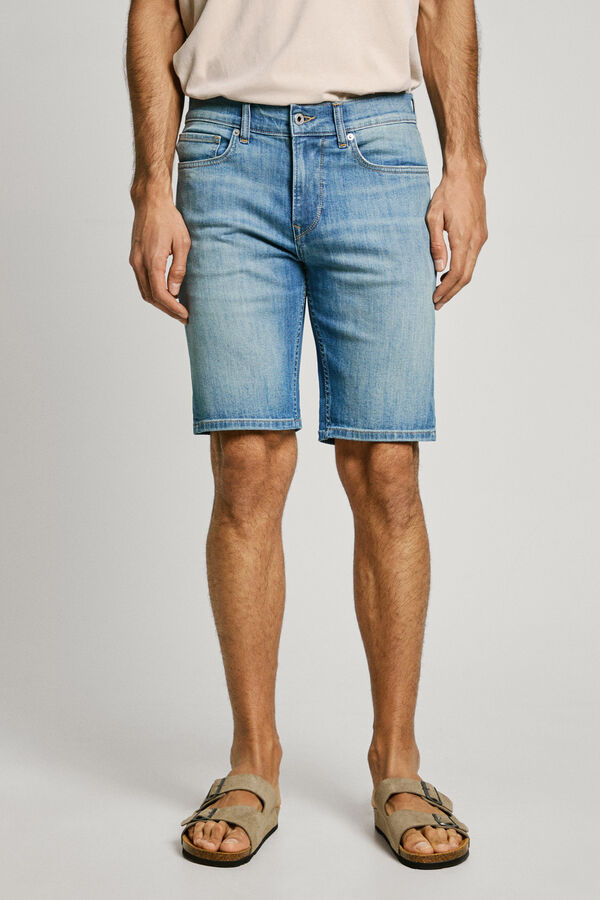 Pepe Jeans Bermuda Slim Hatch azul