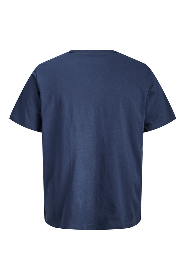 Jack & Jones camiseta b&aacute;sica e descontra&iacute;da azul