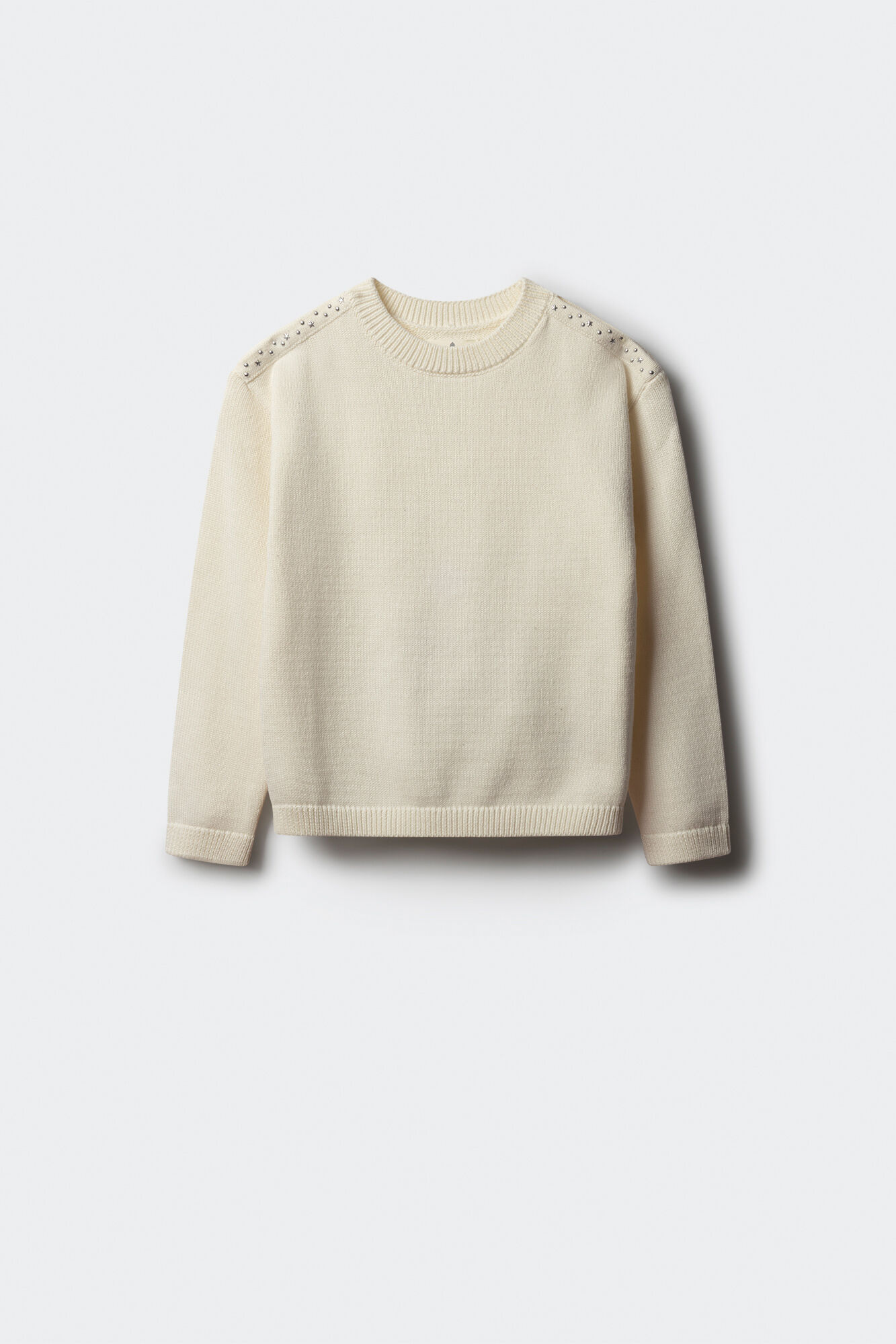 Springfield Kids Camiseta feminina canelada ombro a ombro