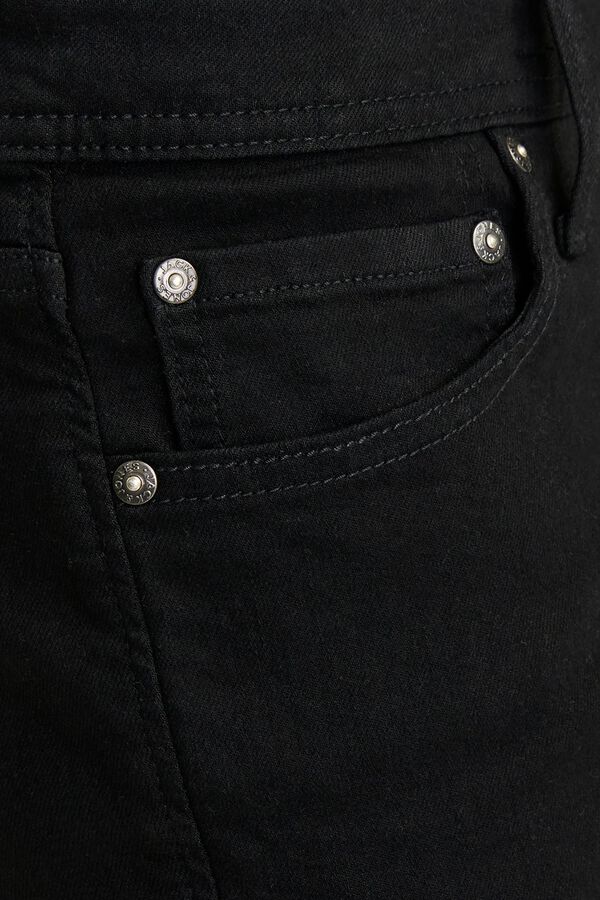Jack & Jones Jeans slim cinco bolsos preto