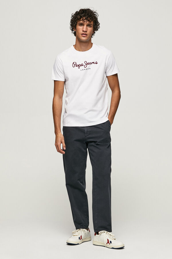 Springfield T-shirt de manga curta branco
