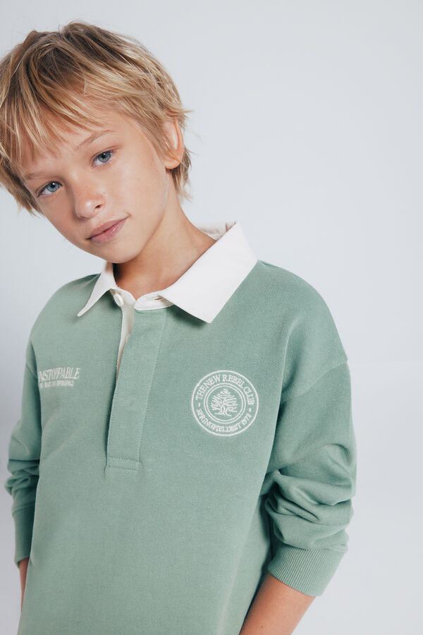 Springfield Kids Sweatshirt infantil verde