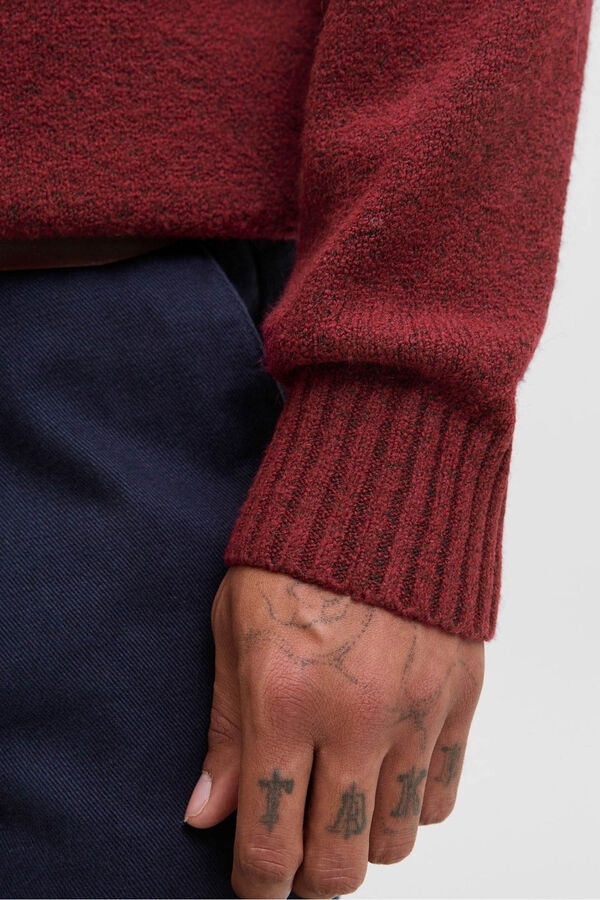 Jack & Jones Camisola básico de malha rosa