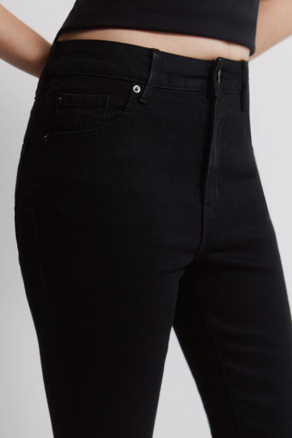 Springfield Jeans skinny preto