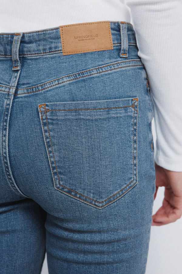 Springfield Jeans bootcut azul