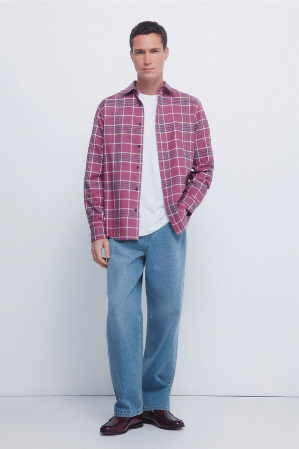 Springfield Camisa xadrez vermelho