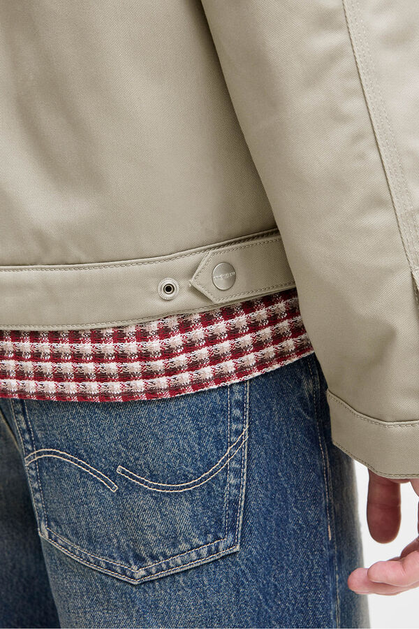 Jack & Jones Casaco aviador cinzento