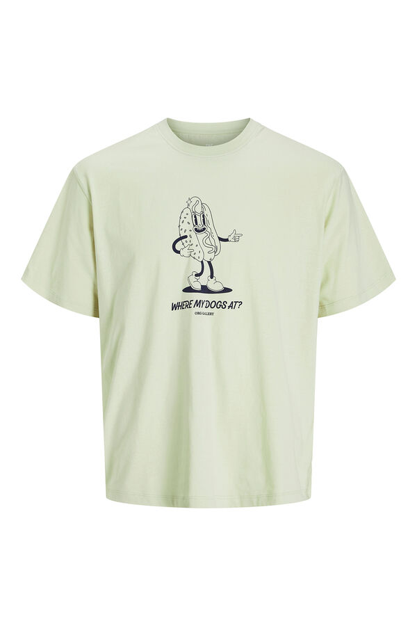 Jack & Jones PLUS Oversized PLUS T-shirt green