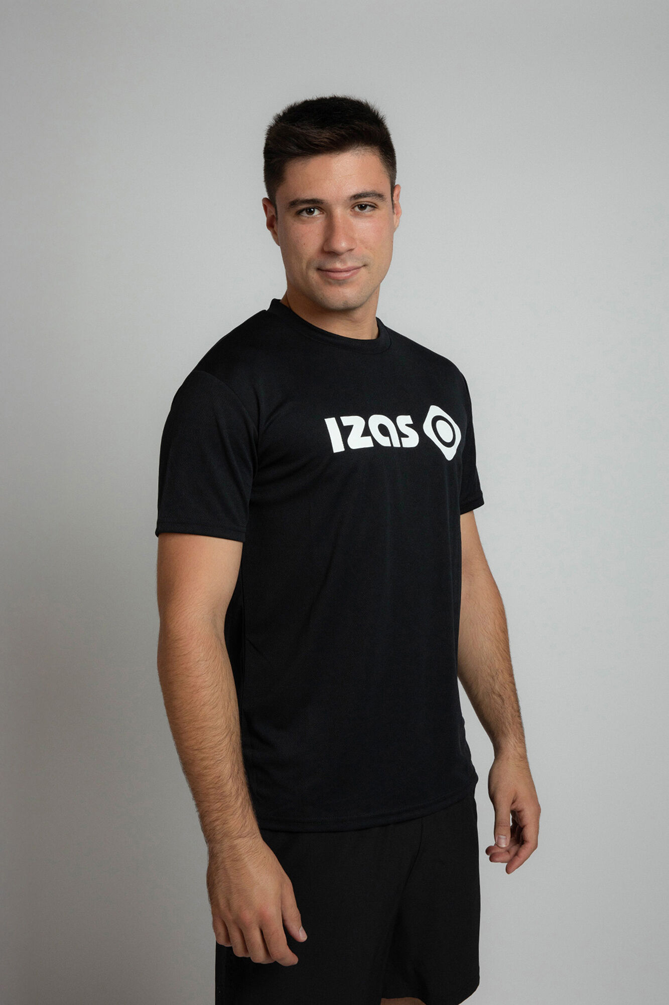 Izas T-shirt com logo grande de Laredo