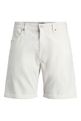 Jack & Jones Bermuda regular fit em sarja branco