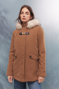 Springfield Parka com capuz e zíper metálico Sorona Aura