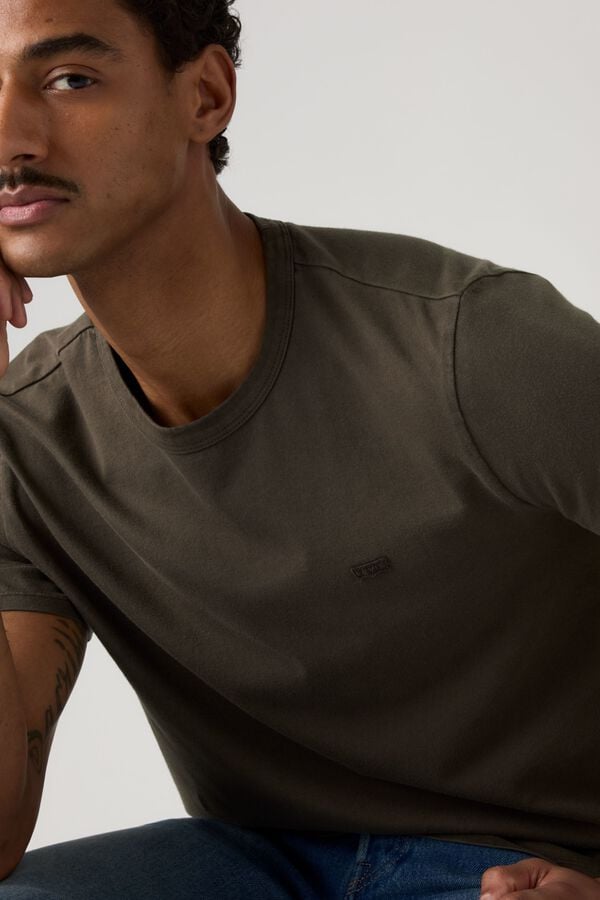 Levi's T-shirt de manga curta verde