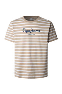Pepe Jeans Camiseta Manga Curta Eggo Listrada