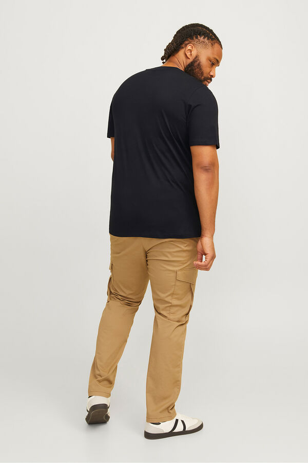 Jack & Jones PLUS Camiseta PLUS de corte regular preto