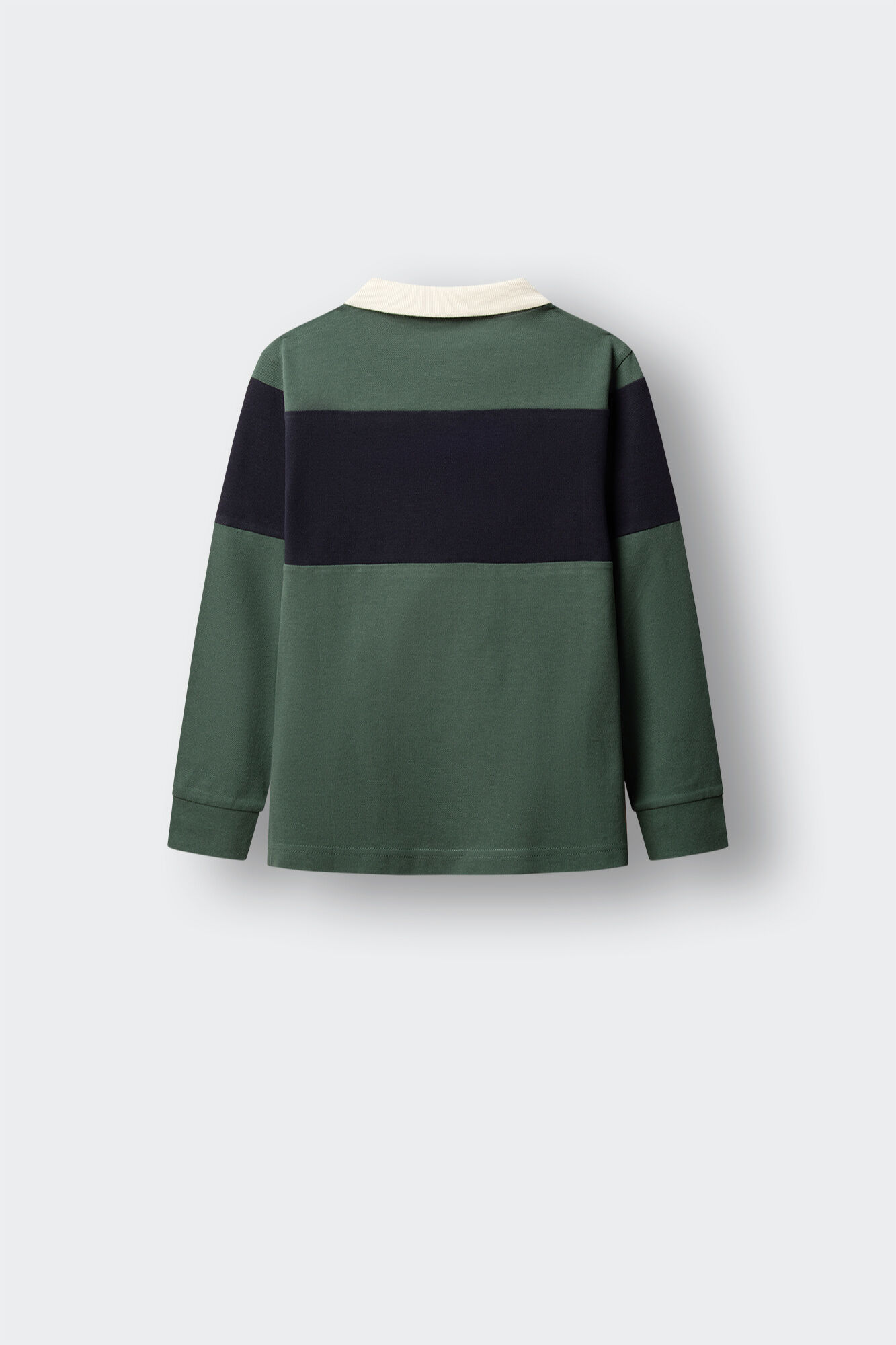 Springfield Kids Polo de manga comprida cortado e cosido para menino