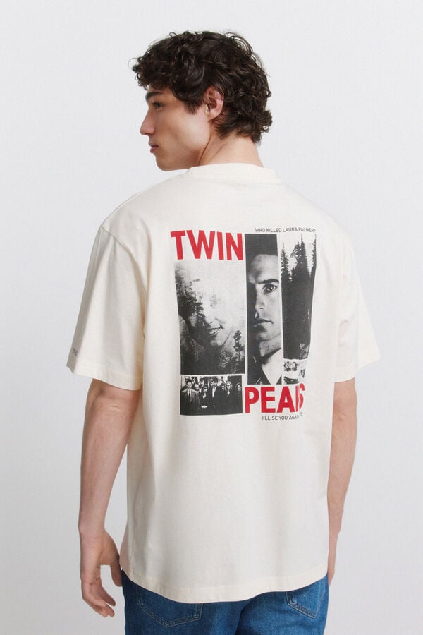 Springfield Twin Peaks T-shirt white