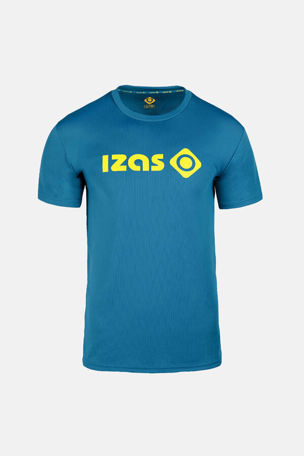 Izas T-shirt com logo grande de Laredo azul