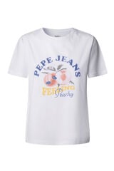 Pepe Jeans Camiseta Manga Curta Venusa branco