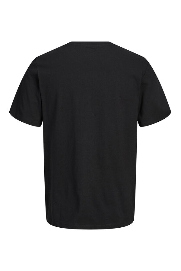 Jack & Jones PLUS Square logo T-shirt black