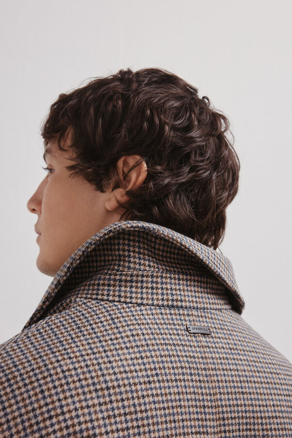 Springfield Casaco sobretudo castanho