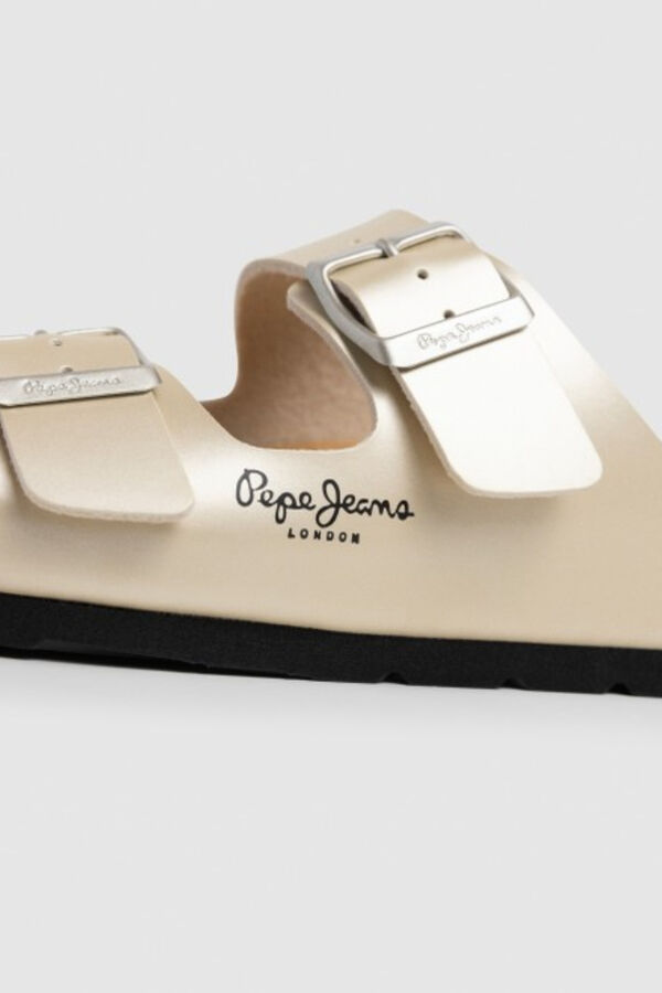 Pepe Jeans Sand&aacute;lias anat&oacute;micas com fivelas estampado