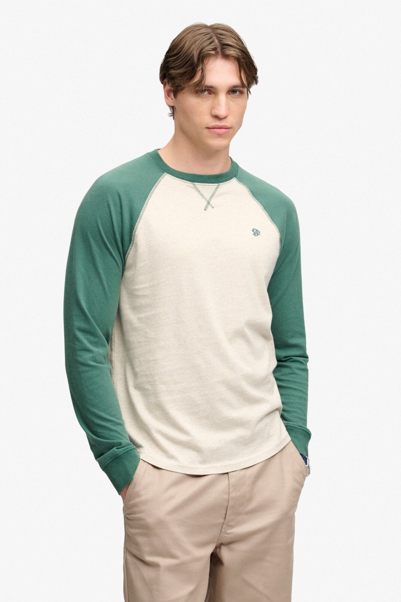 Superdry T-shirt de basebol