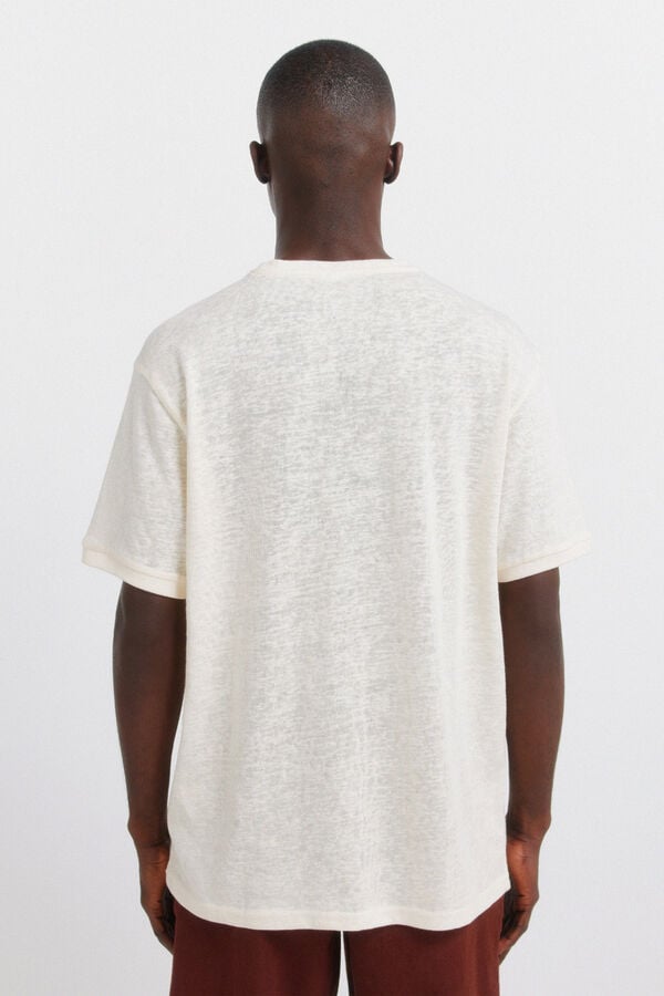 Springfield T-shirt r&uacute;stica branco