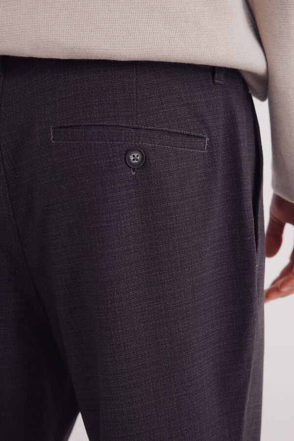 Springfield Calça calças chino Paul Comfort Fit cru