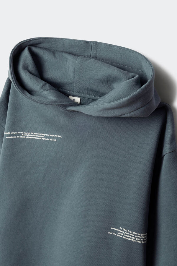 Springfield Kids Sweatshirt Capuz para meninos azul