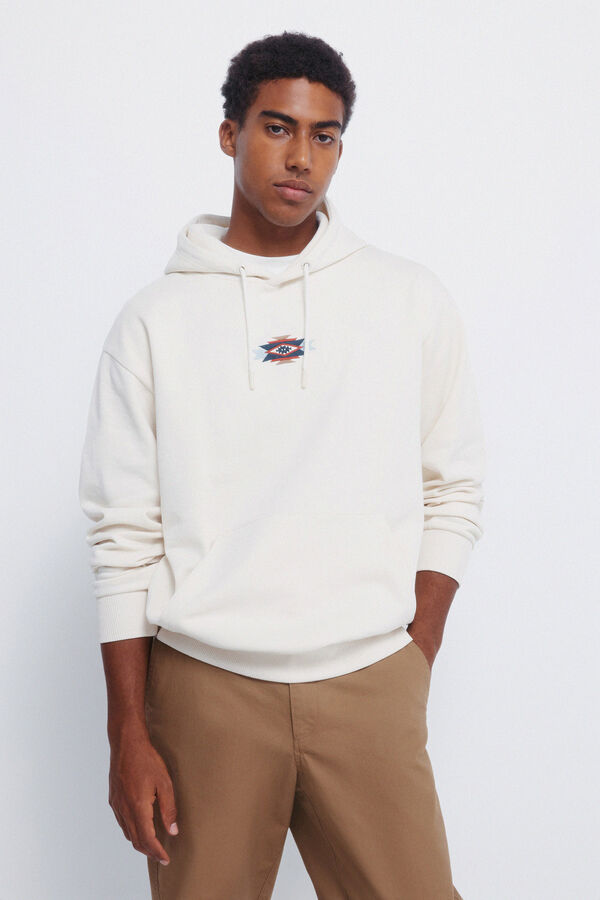 Springfield Sweatshirt com capuz Capuz branco