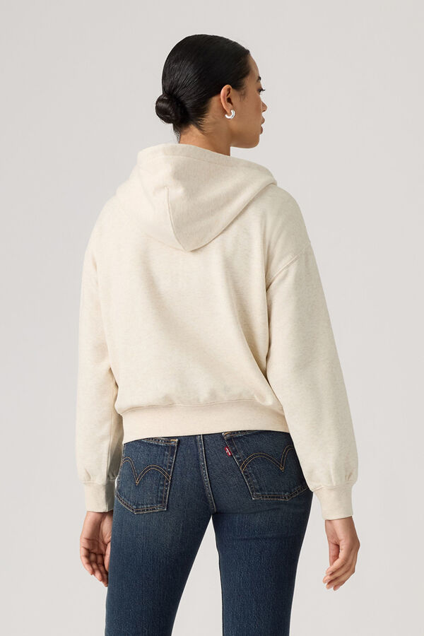 Levi's Sweatshirt com capuz bege