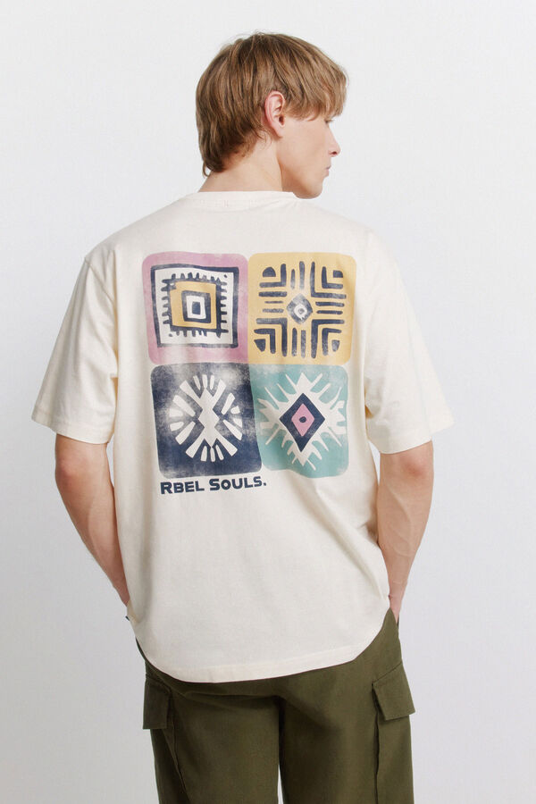 Springfield Rbel soul T-shirt white