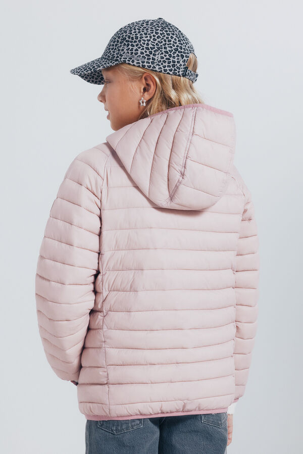 Springfield Kids Casaco acolchoado para menina rosa