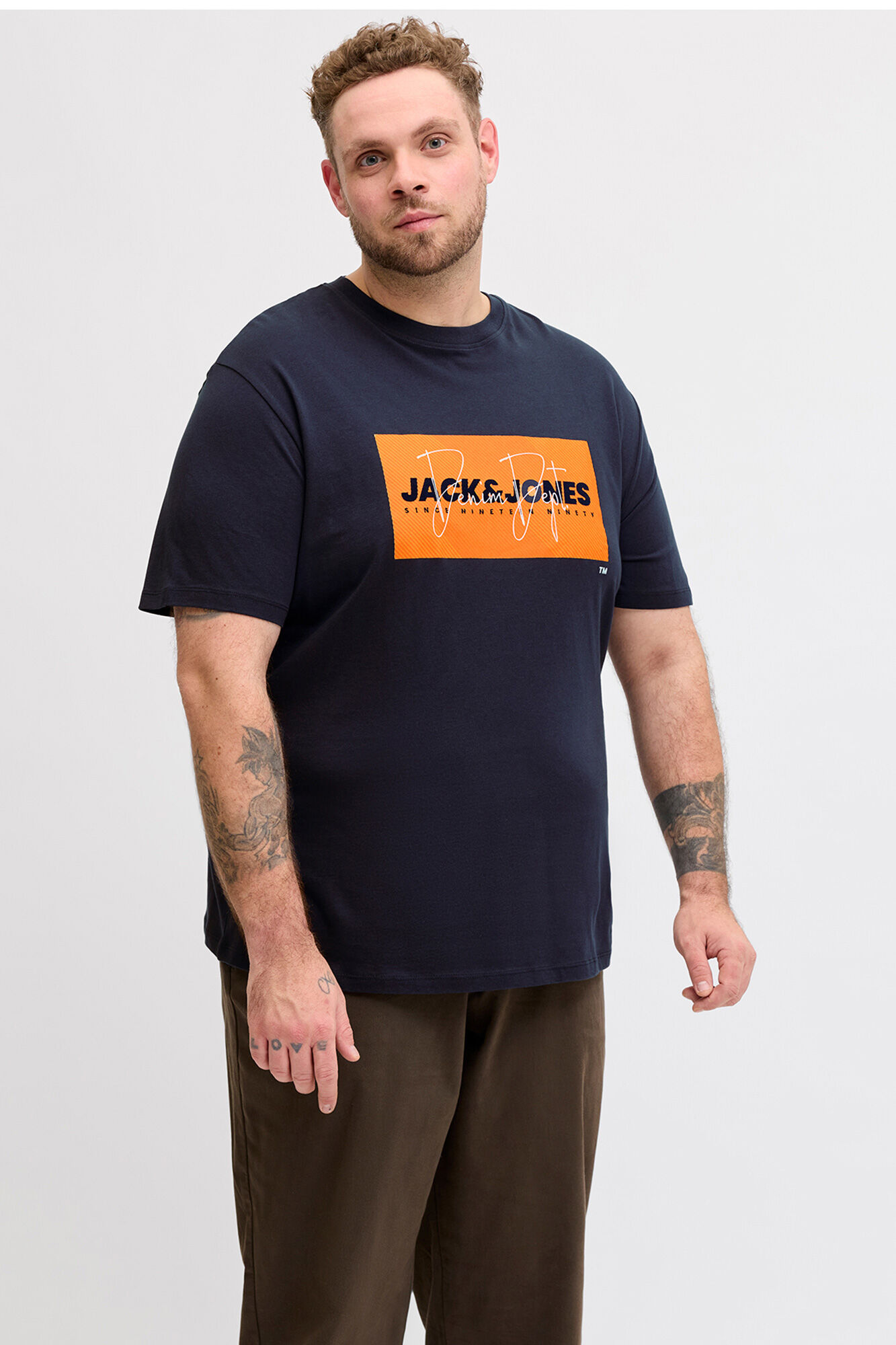 Jack & Jones PLUS T-shirt logo