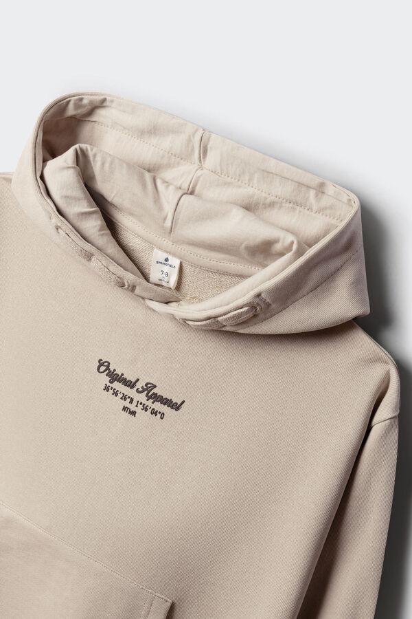 Springfield Kids Sweatshirt "Urban division" para menino cru