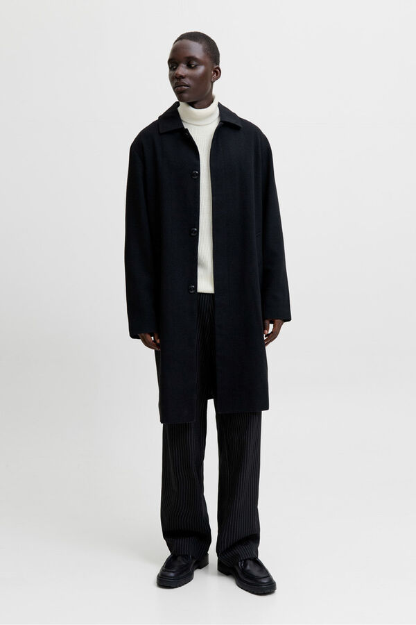 Jack & Jones Camisola básico de gola branco