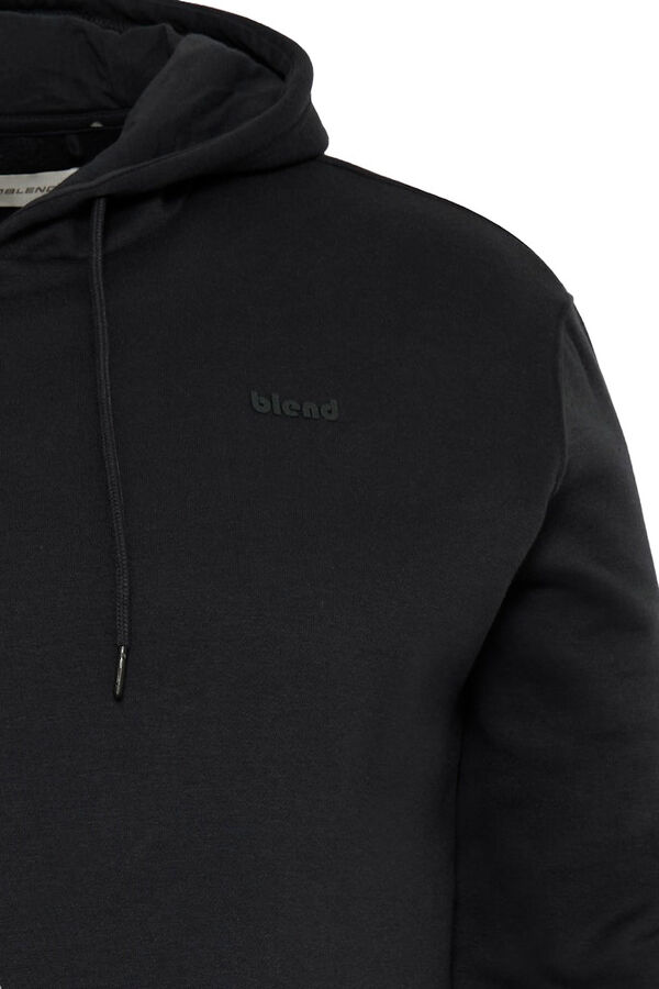 Blend PLUS Sweatshirt com capuz preto