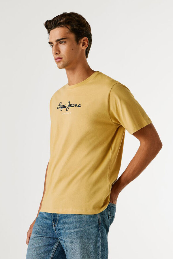 Pepe Jeans Cast Yellow T-shirt printed