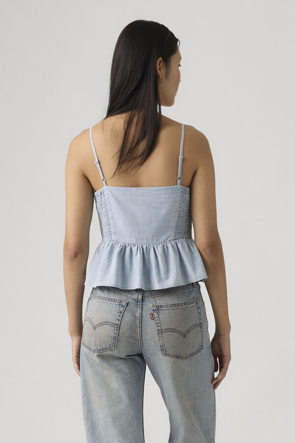 Levi's Top de al&ccedil;as azul