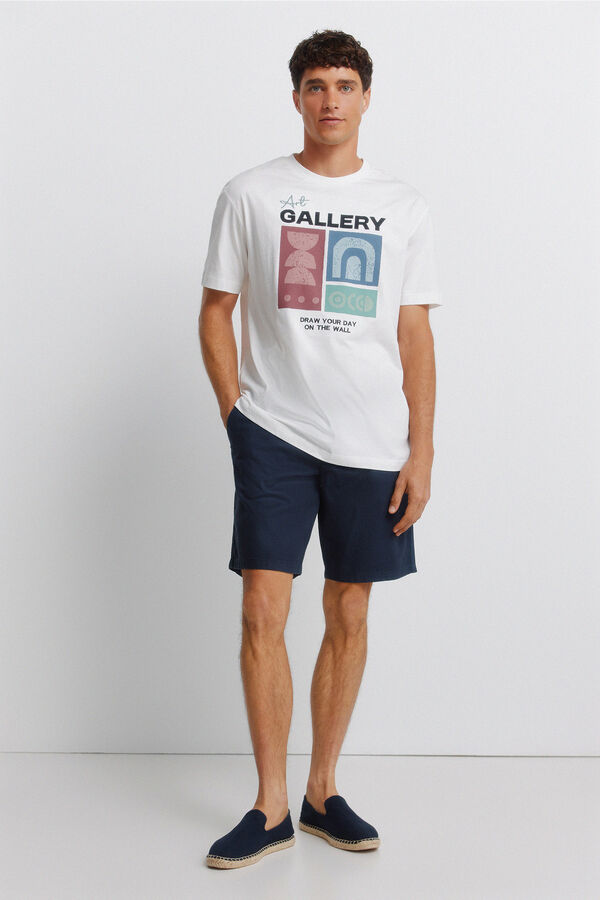 Springfield T-shirt art gallery branco