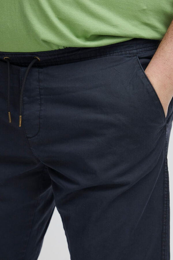 Blend PLUS Cal&ccedil;as chino casual preto