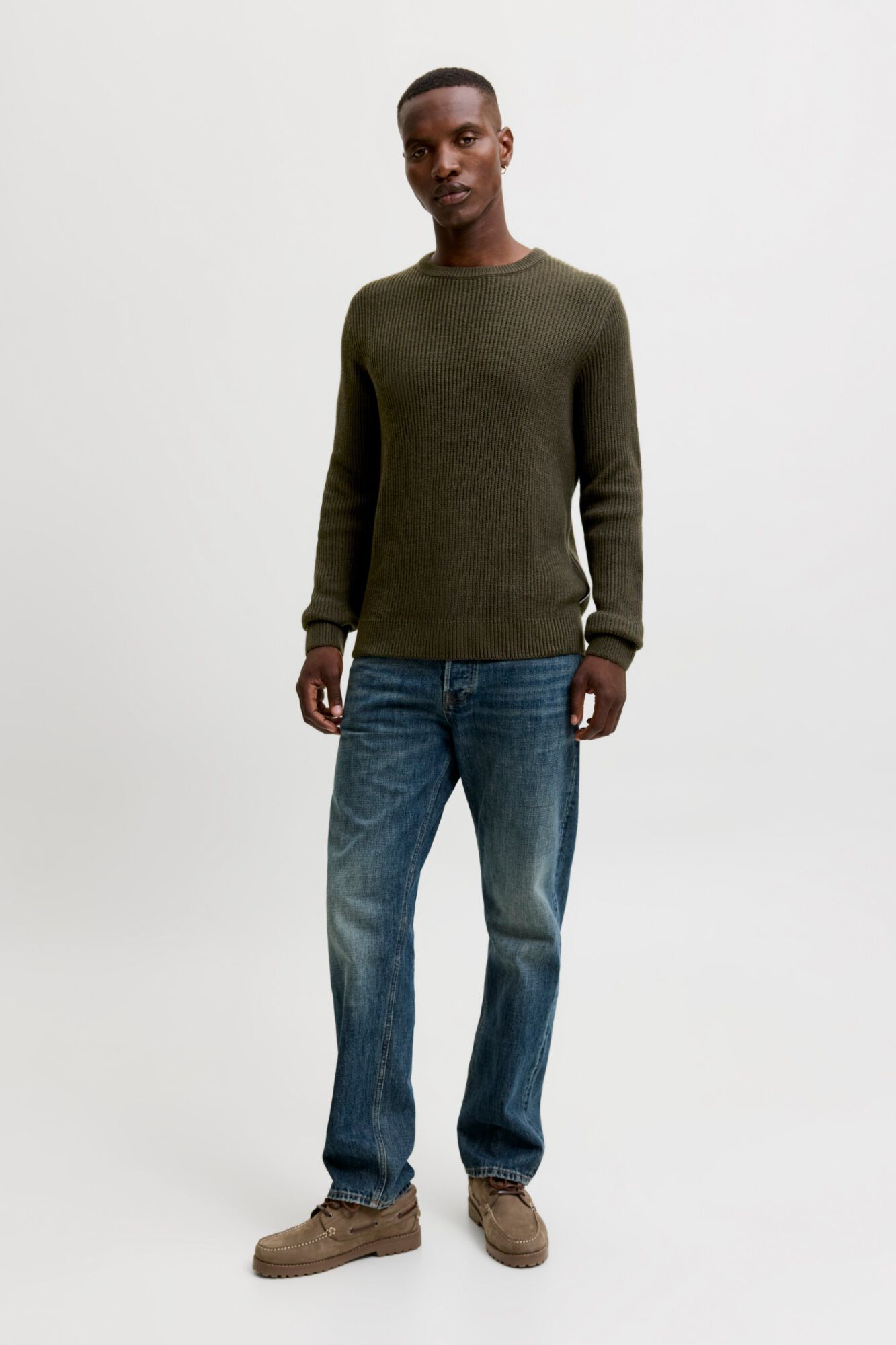 Jack & Jones Camisola regular gola redonda