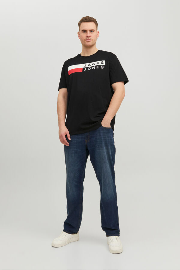Jack & Jones PLUS Regular fit PLUS t-shirt black
