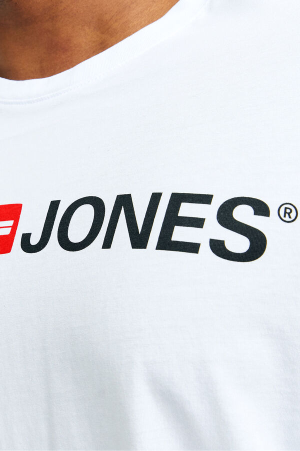 Jack & Jones PLUS Camiseta PLUS de corte regular branco