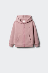 Springfield Kids fecho-éclair com Sweatshirt para menina rosa