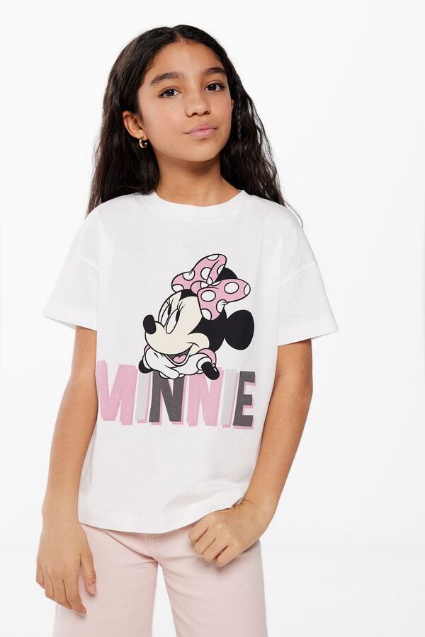 Springfield T-shirt Minnie menina branco